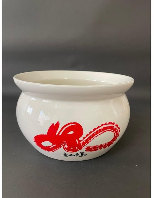 東昇瓷器餐具 白款22cm佛跳牆, 1個, 如意容量3000cc