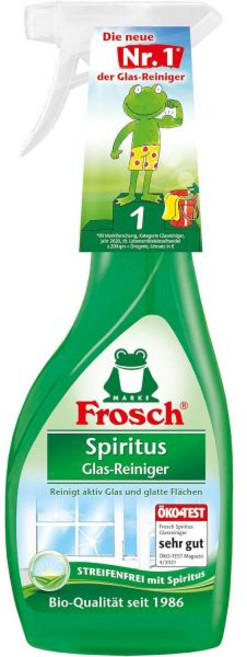 FROSCHFrosch USA 바이오 스피릿 글라스 클리너 스프레이 19온스, 프로쉬 바이오 스피릿 글라스 클리너 스프레이 19온스, 1개