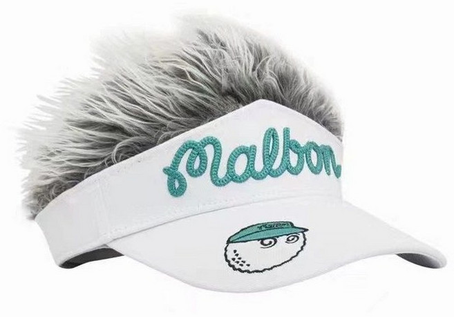 모자 가발 골프 썬캡 두피 차단 보호캡 자외선 1개 블루