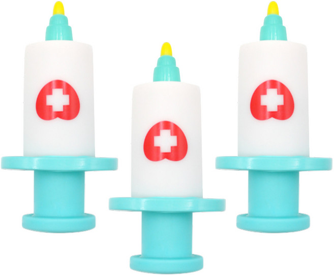 꼬마천사 닥터 소프트 주사기 병원놀이 3P