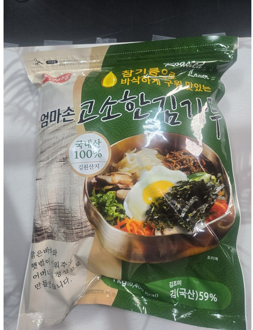 보령 엄마손 고소한 김가루, 1개, 1kg