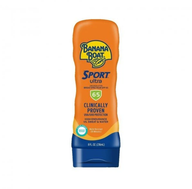 바나나 보트 스포츠 울트라 SPF 65 선크림 로션 8온스 | 옥시벤존 프리 선크림 로션 고 방수, SPF 65/Lotion, 118ml, 1개 - 쿠팡