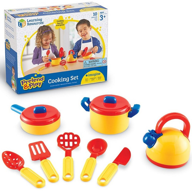 센트리알 러닝리소스 _ LER9155 요리세트 조리도구 EDU9155 Pretend and Play Cooking Se, 1개