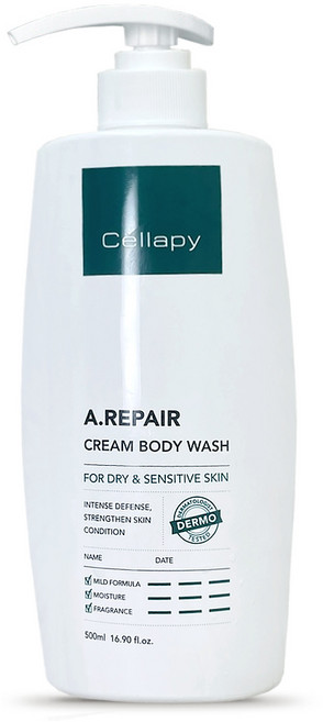 셀라피 에이리페어 크림 바디워시 (500ml), 500ml, 1개