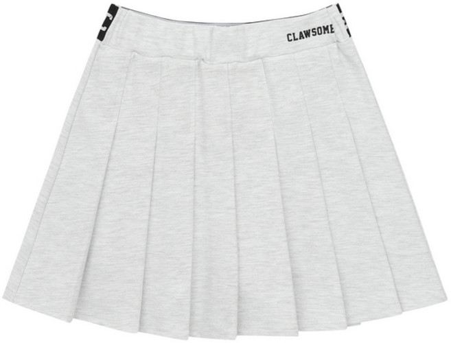 에스핏 중계점 24년 봄 이월상품 대전 #한정상품 #품절주의 #주니어 #여아 밴드 포인트 주름 스커트 ( 화이트멜란지그레이) SJY102FKSK04