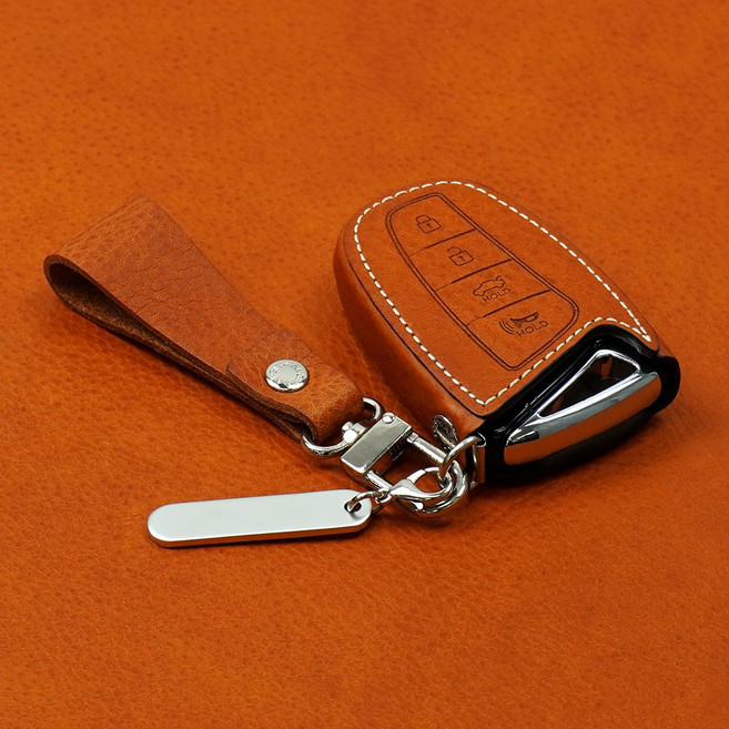 이지스 리츠S 그랜저HG 싼타페DM 더프라임 맥스크루즈 제네시스DH 에쿠스 가죽키케이스, 카멜, 리츠S H-01