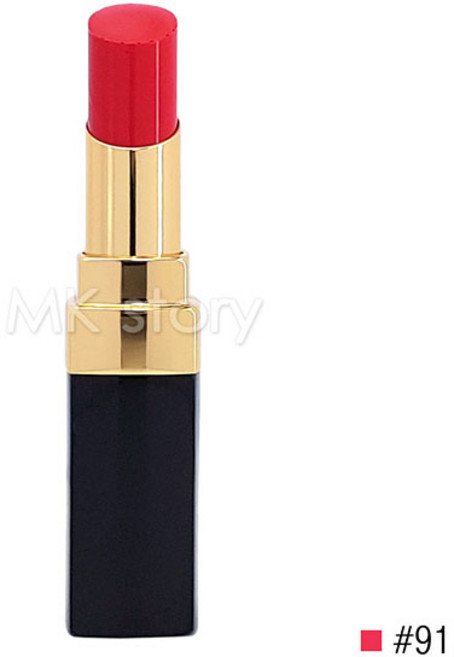 [쇼핑백][국내백화점] 샤넬 루쥬 코코 플래쉬 립스틱, 91, 3g, 1개