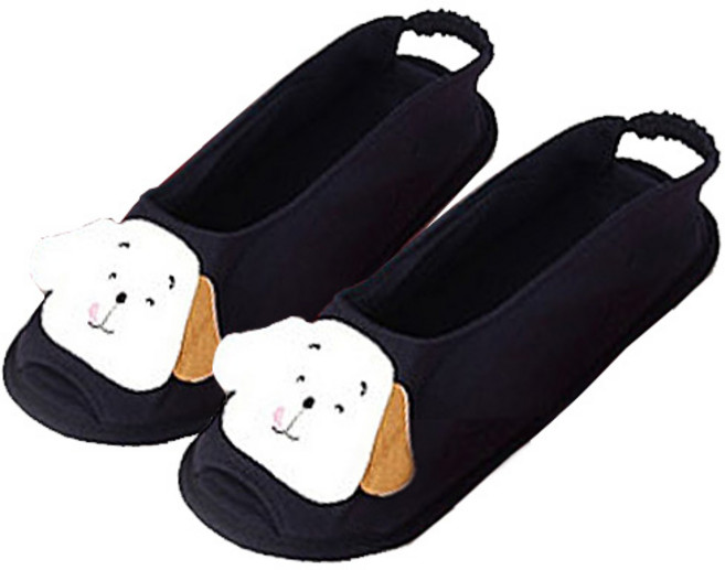 트임 해피 덧신실내화 /유치원 어린이집 보육교사 층간소음방지 덧신 거실화