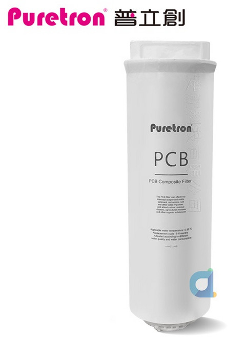 PURETRON普立創 DF-600專用 PCB複合濾心 快拆式替換濾心 (大大淨水), 1個