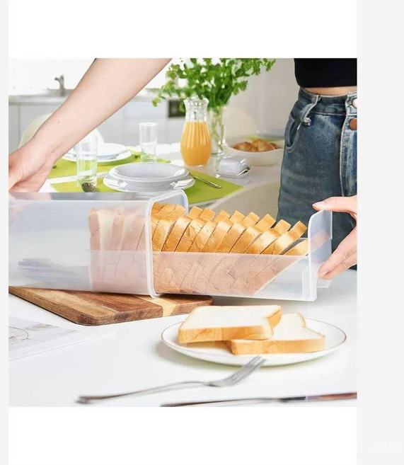 식빵 보관함 디스펜서 주방 수납함 간식 브레드박스 저장 용기 1+1 원플러스원 화이트 단일 2개 화이트 서랍형 2개