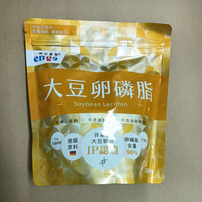 會昌 鷹記維他 大豆卵磷脂 200公克/包 純素 低鈉 低糖 德國原料, 1個