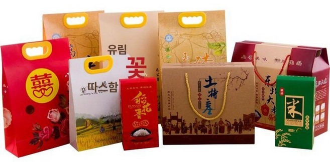 두꺼운 크라프트 쌀 opp봉투 봉지 포장봉투, 특대형 5kg 26x10x18, 1개, 맞춤 보증금 1개입