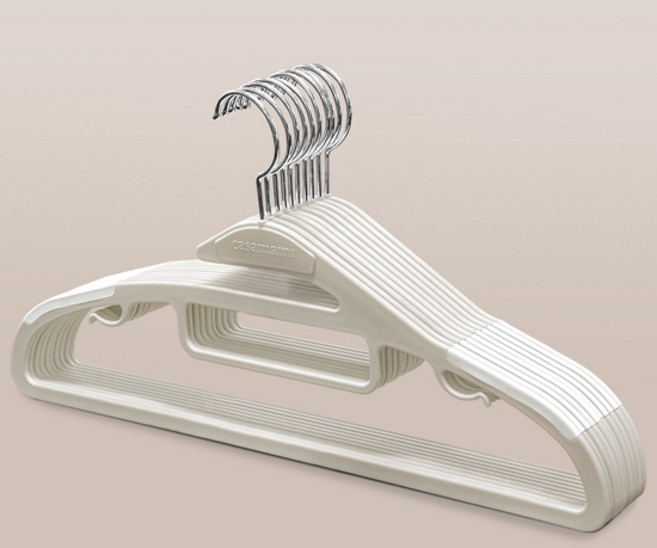 아암홈리빙 까사마미 화이트 옷걸이, 50개, 샌드베이지