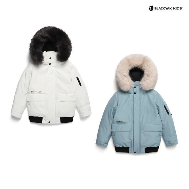 블랙야크키즈 핏이이쁜 BK애버딘M다운자켓 공용 따뜻한 아동 숏다운 1BKPAW3934 NC불광