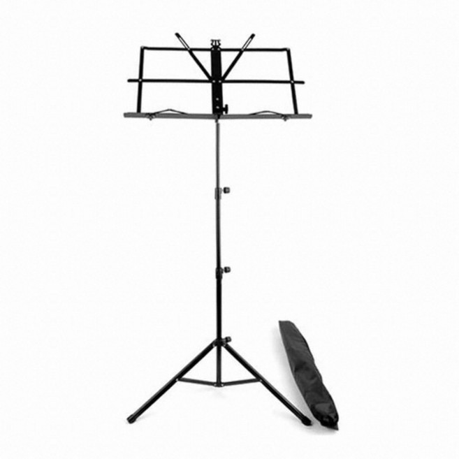 국산 악보 접이식 보면대 플룻 기타 색소폰 공연 연주, 1개