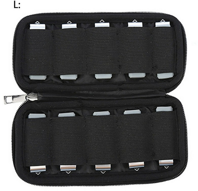 U 디스크 홀더 USB 플래시 드라이브 정리함 케이스 낙하 방지 보관 가방 S/for M/L 보호 방진 보관 가방 쇼크프, L, 1개