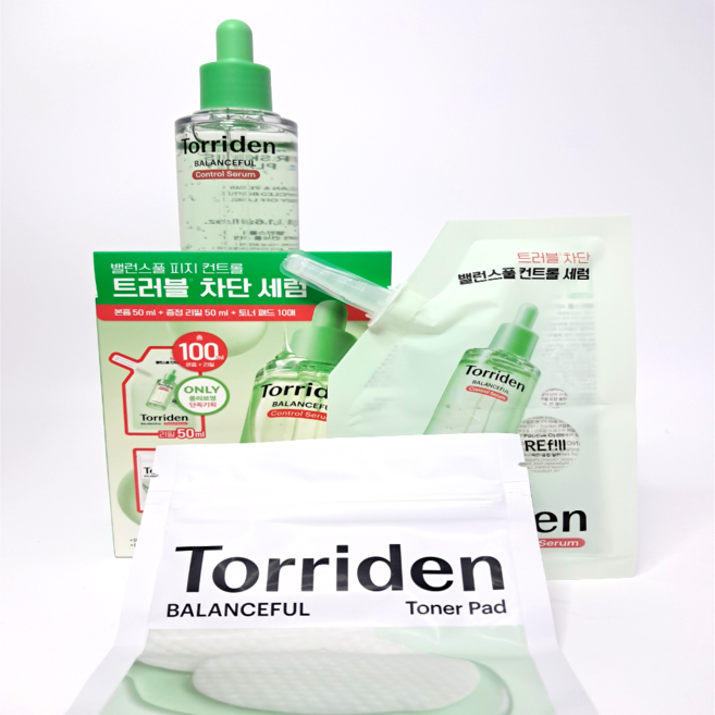8위 - [정품]토리든 밸런스풀 시카 컨트롤 세럼 50ml+리필 50ml+패드 10매/ 100ml+패드10매, 2개,