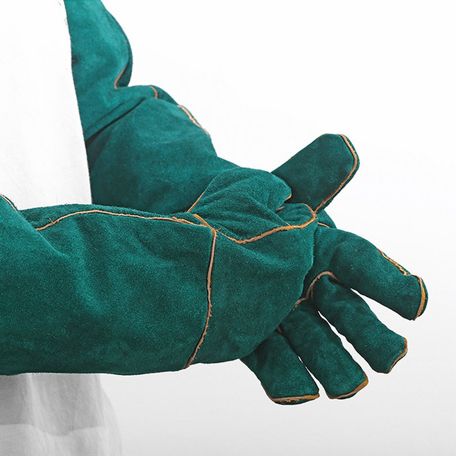 뱀 고양이 강아지 훈련 물림방지 장갑 특수장갑, M(62cm), 1개