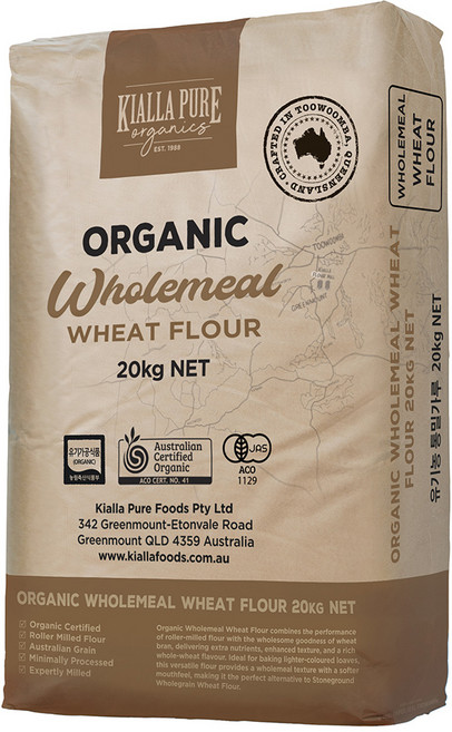 키알라 호주산 유기농 통밀가루 20Kg, 1개