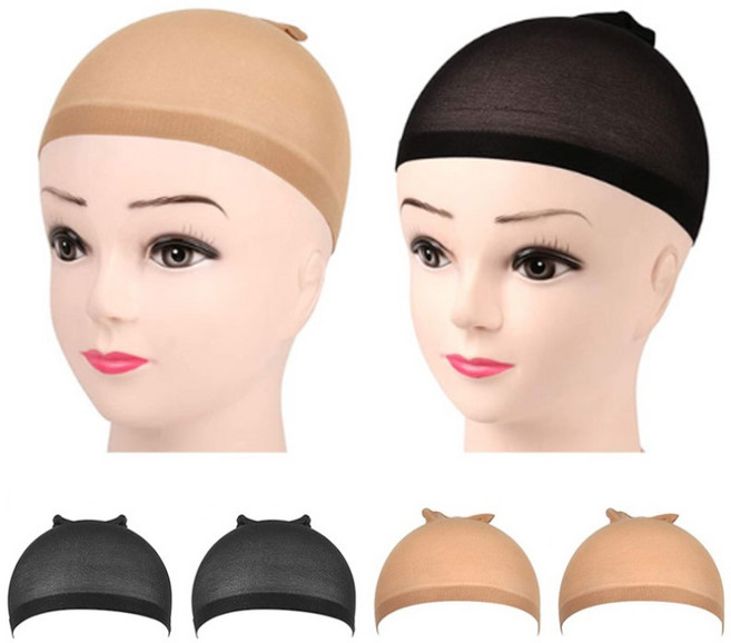 고탄력 메쉬 네트 망사 가발망 가발 헤어망 모자, 스킨, 1개