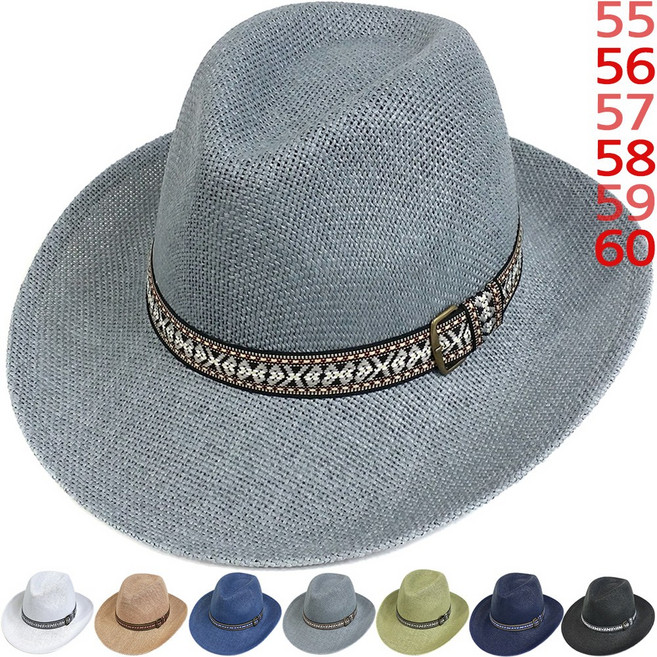 이럭셔리클럽 고급형 디자인 중절모 페도라 햇 등산 여행 캠핑 골프 신사 여름모자 남녀공용-CAP180605