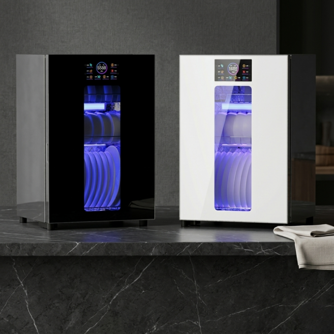 라비스 UV 살균 식기건조기 도마 접시 칼 소독기, RBS-58L(WH)