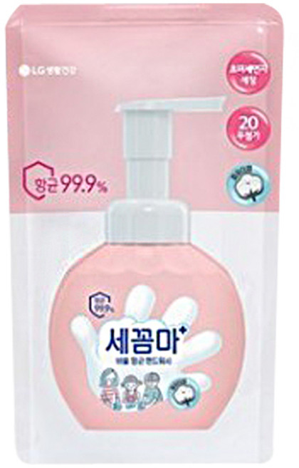 세균아꼼짝마 리필 200ml 파우더향, 1개