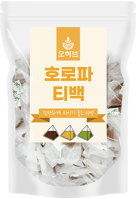 볶은 호로파차 삼각티백, 1g, 1개, 100개입