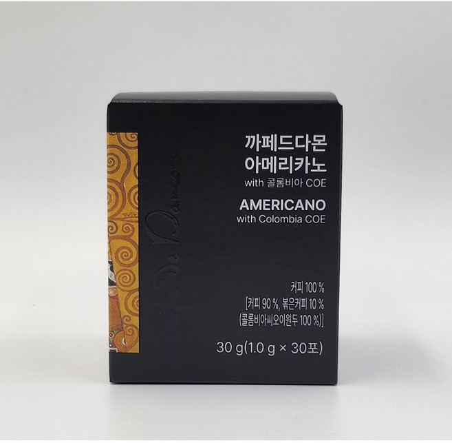 암웨이 카페드다몬 아메리카노 믹스, 1개입, 30개, 1g