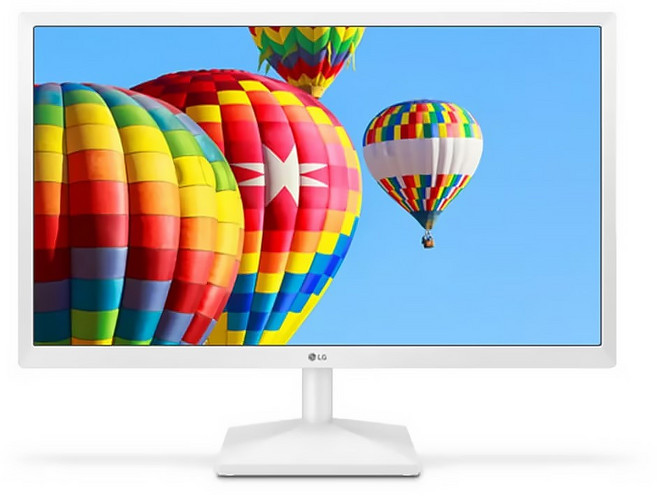 LG전자 24MN430HW 24형 IPS 모니터 FHD 프리싱크 75Hz 지원 주식 사무용 가정용 모니터, 60.4cm