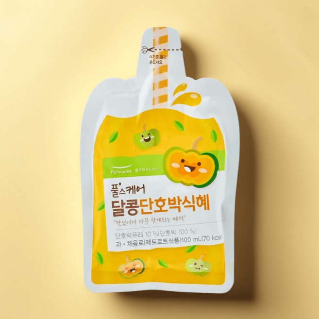 풀무원 풀스케어 달콩 단호박식혜, 100ml, 40개