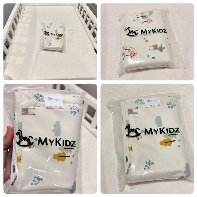 多功能嬰兒尿布台附儲物空間, 乳膠墊防水套