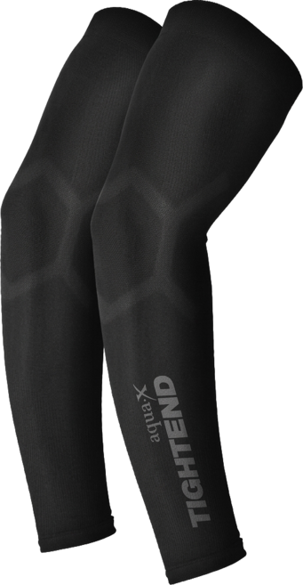 타이트엔드 XFIT 레그7 쿨 다리토시 좌우 세트, 블랙, 1세트