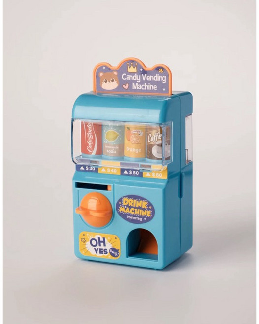 迷你飲料販賣機玩具, 1個