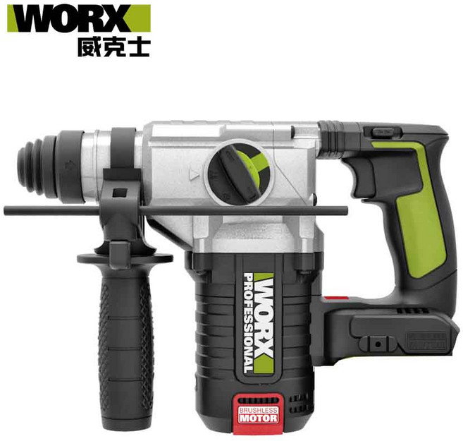 WORX 無刷電鑽/鎚鑽 20V, 1個