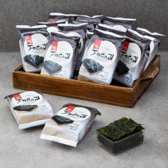 김이가 재래 도시락김 5g 20개