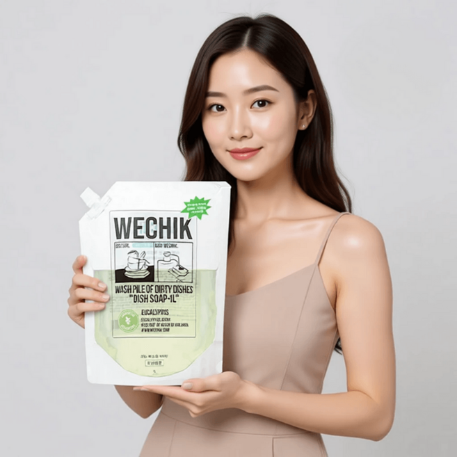 위칙 멀티플 주방 세제 리필 1L 순한성분의, 1개