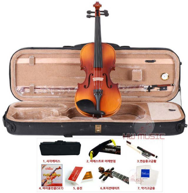 Shimro 심로 마에스트로 바이올린 Maestro Violin (MN-200S), 4-4, 1개