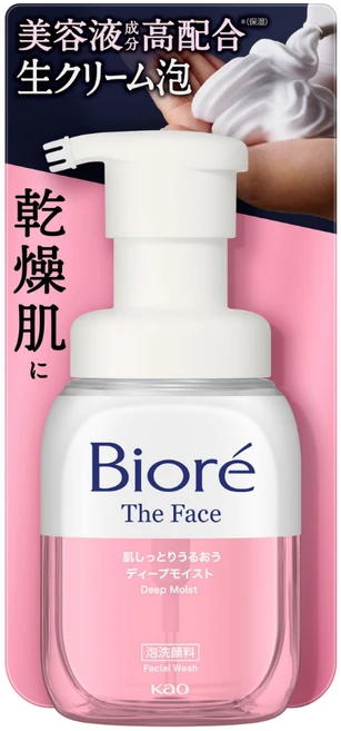 비오레 더 페이스 거품 세안제 딥 모이스트 본품, 2개, 200ml - 쿠팡