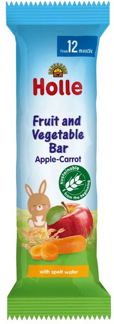 홀레 후르츠 스낵바 사과-당근 25g, 1개