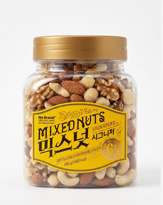 노브랜드 믹스넛 시그니처 600g 견과6종류, 1개