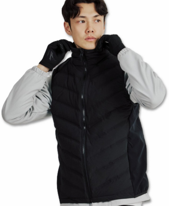 러너스픽 덕다운 90% 러닝 베스트 남여공용 조끼 패딩 초경량