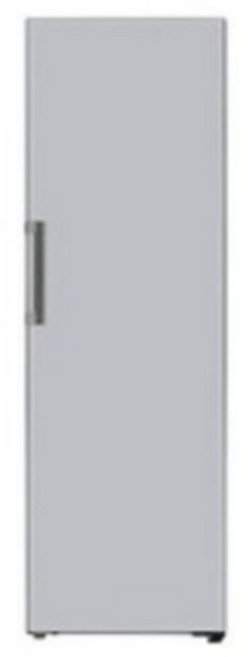 [색상선택형] LG전자 오브제컬렉션 컨버터블 김치냉장고 324L 방문설치, 글라스 실버, Z321GS3S