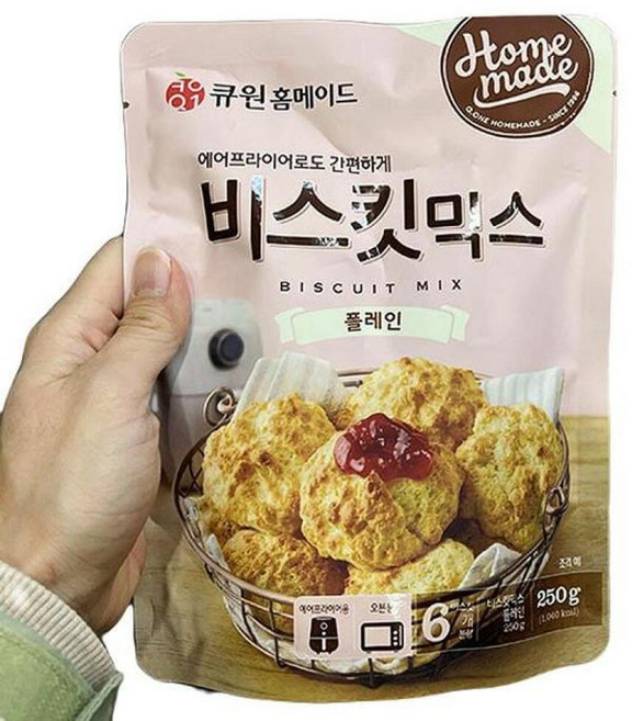 에이알비티 큐원 비스킷믹스 플레인 250G x 3개 84447, 1개
