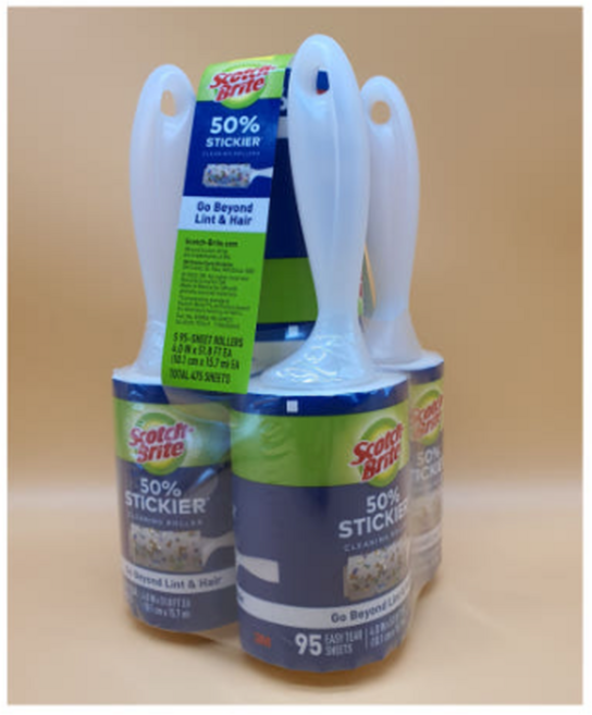 스카치브라이트 초강력 린트롤러 95매 X 5롤 3M 코스트코, 1세트