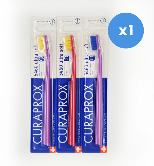 큐라덴 큐라프록스 울트라 소프트 칫솔 랜덤발송 CS5460, 1개 - 쿠팡