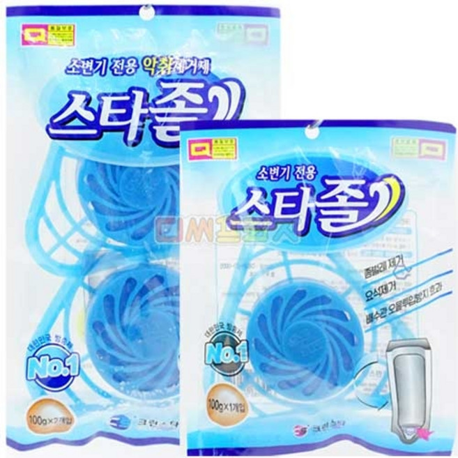 크린스타 스타졸 소변기전용 악취제거제, 스타졸1P(소변기용), 10개