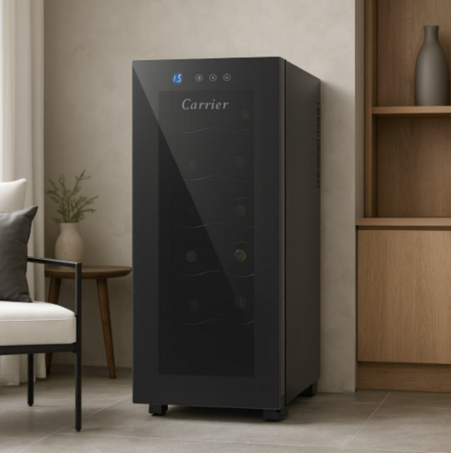 캐리어 베젤리스 와인셀러 12병 CWP12LF1