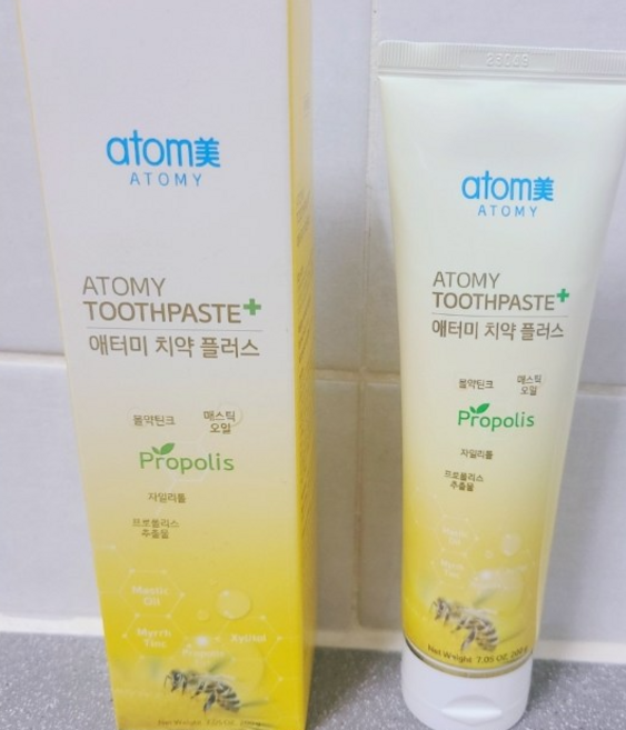 애터미 치약 플러스 프로폴리스 x3, 200g, 3개