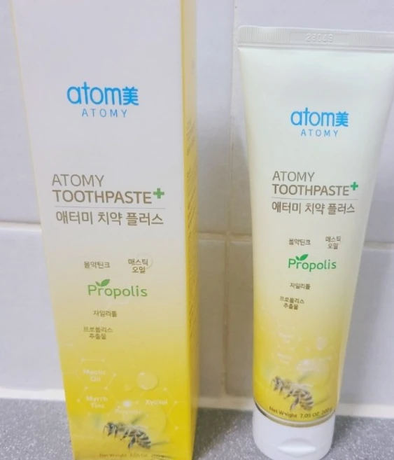 애터미 치약 플러스 프로폴리스 x3, 200g, 3개 - 쿠팡